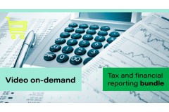 Tax and financial reporting bundle