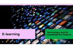 Technology and artificial intelligence essentials for finance