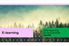 ESG reporting for accountants: connect sustainability insights to financial performance (Bundle)